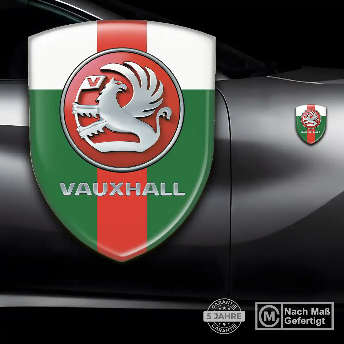 Vauxhall Aufkleber 3D Gel Emblem Limitierte Auflage