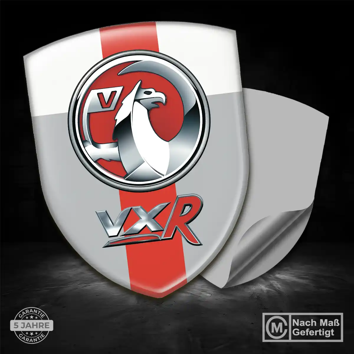 Vauxhall Aufkleber 3D Gel Emblem Modernes Design