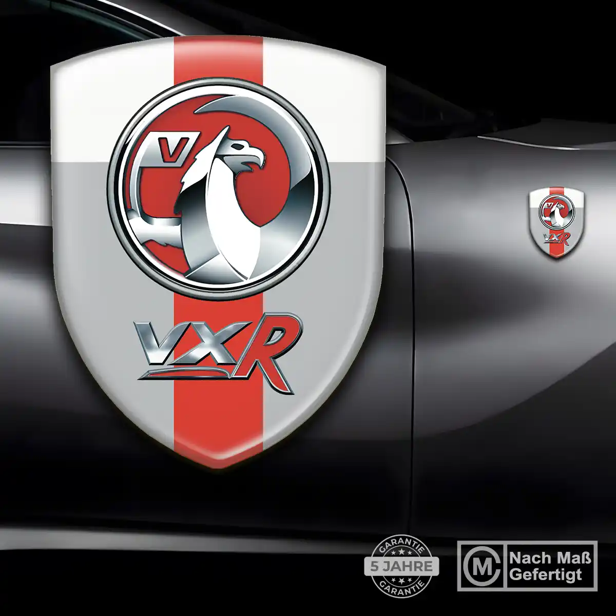 Vauxhall Aufkleber 3D Gel Emblem Modernes Design
