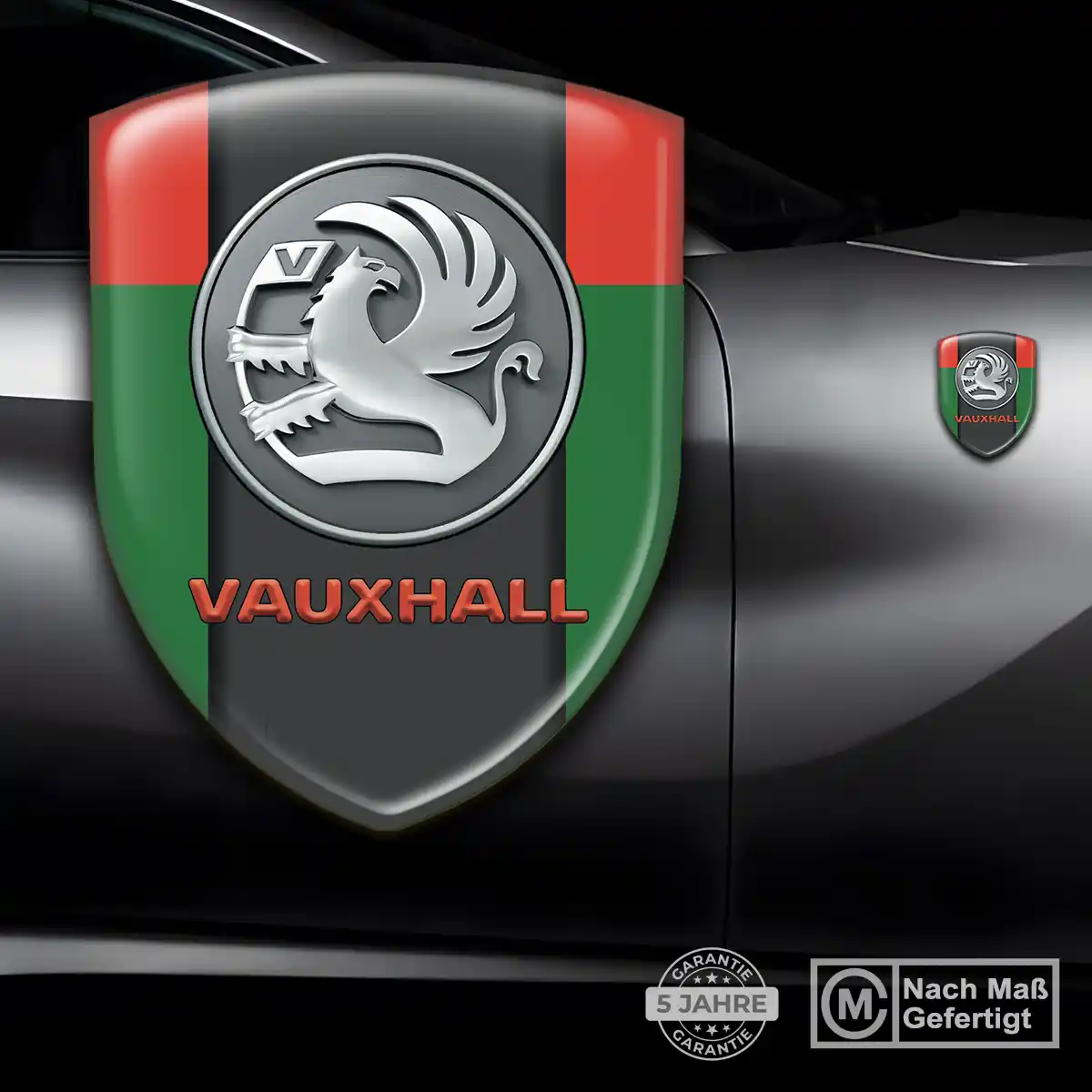 Vauxhall Aufkleber 3D Gel Emblem Premiumqualität