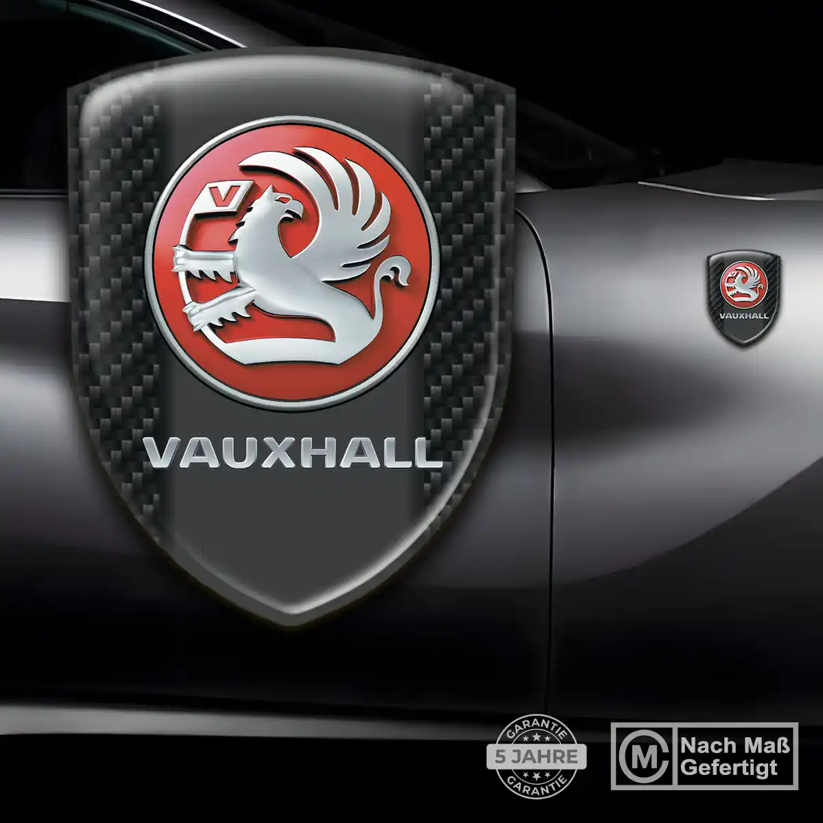 Vauxhall Aufkleber 3D Gel Embleme Anspruchsvolles Design