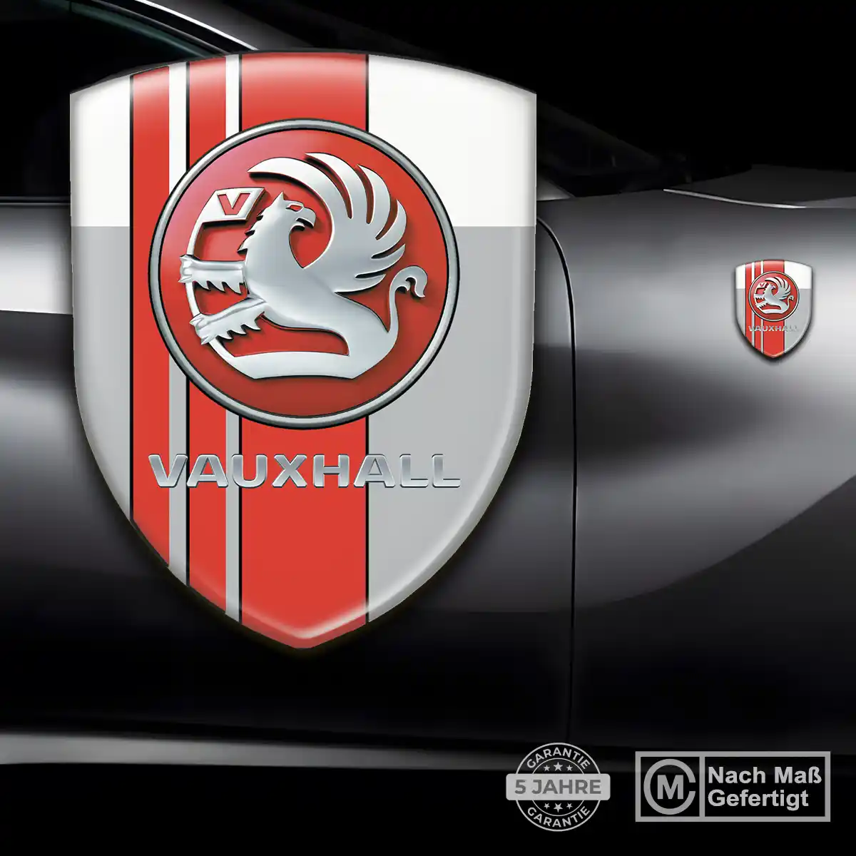 Vauxhall Aufkleber 3D Gel Embleme Auto Modernes Design