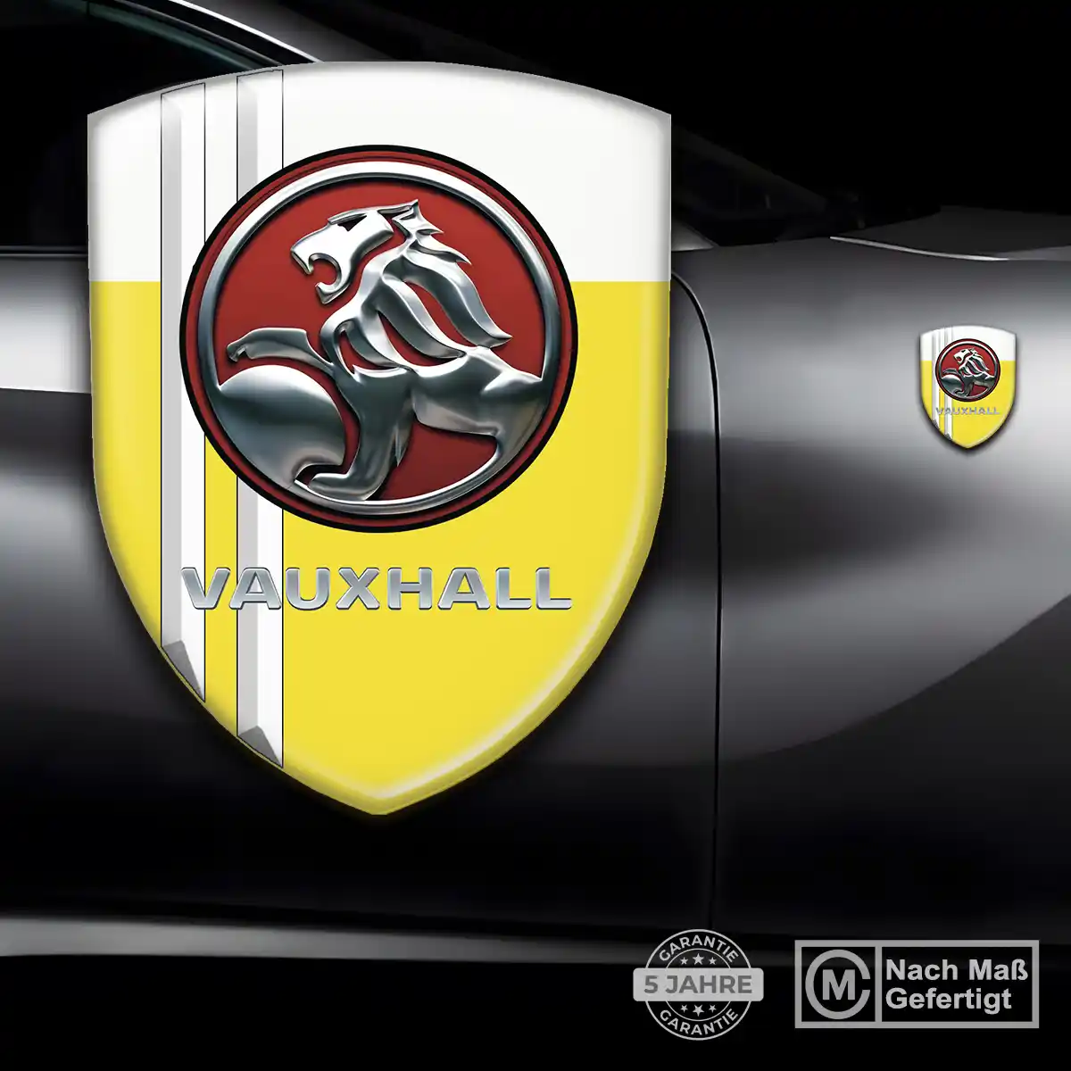 Vauxhall Aufkleber 3D Gel Embleme Elegantes Design