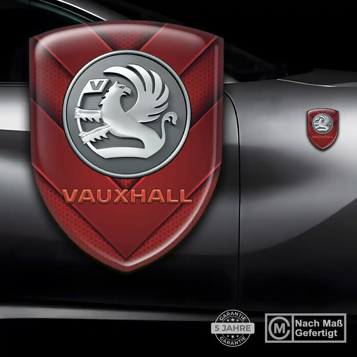 Vauxhall Aufkleber 3D Gel Embleme Limitierte Auflage