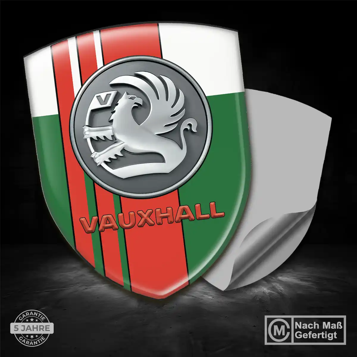 Vauxhall Aufkleber 3D Gel Embleme Luxus-Edition