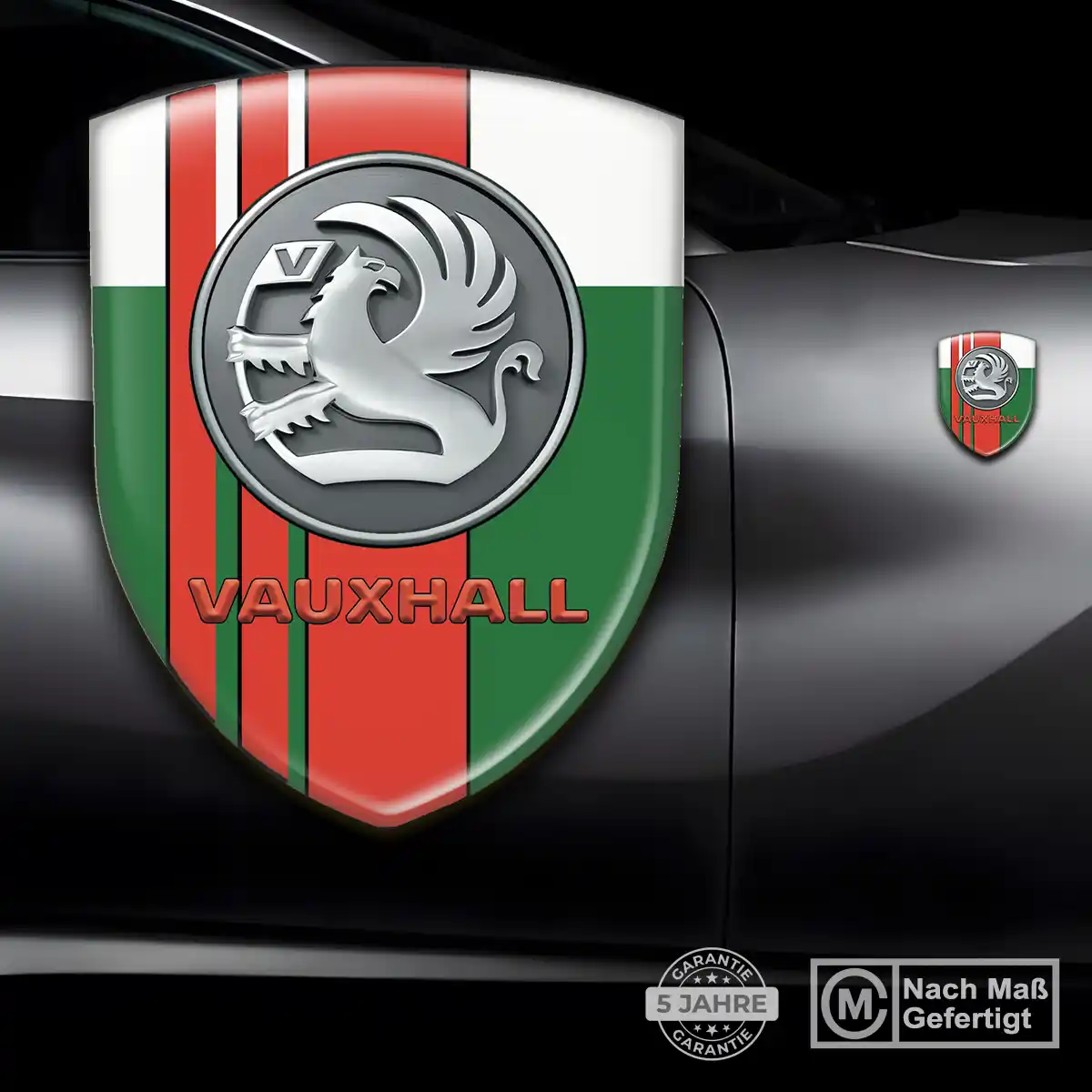 Vauxhall Aufkleber 3D Gel Embleme Luxus-Edition