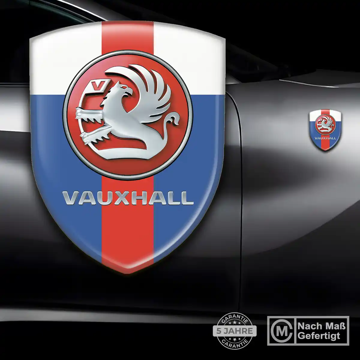 Vauxhall Aufkleber 3D Gel Embleme Markenedition