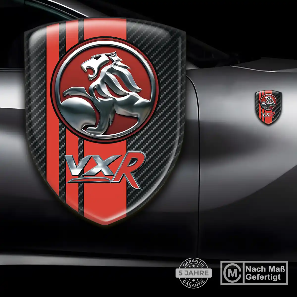 Vauxhall Aufkleber 3D Gel Embleme Premiumqualität