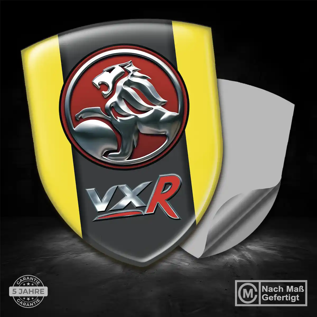 Vauxhall Aufkleber 3D Gel Embleme Stilvolles Design