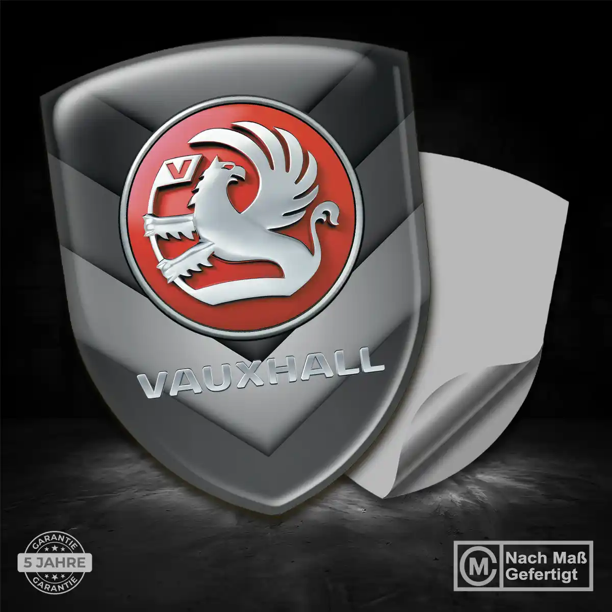 Vauxhall Aufkleber 3D Gel Silikon Ausdrucksstarkes Design