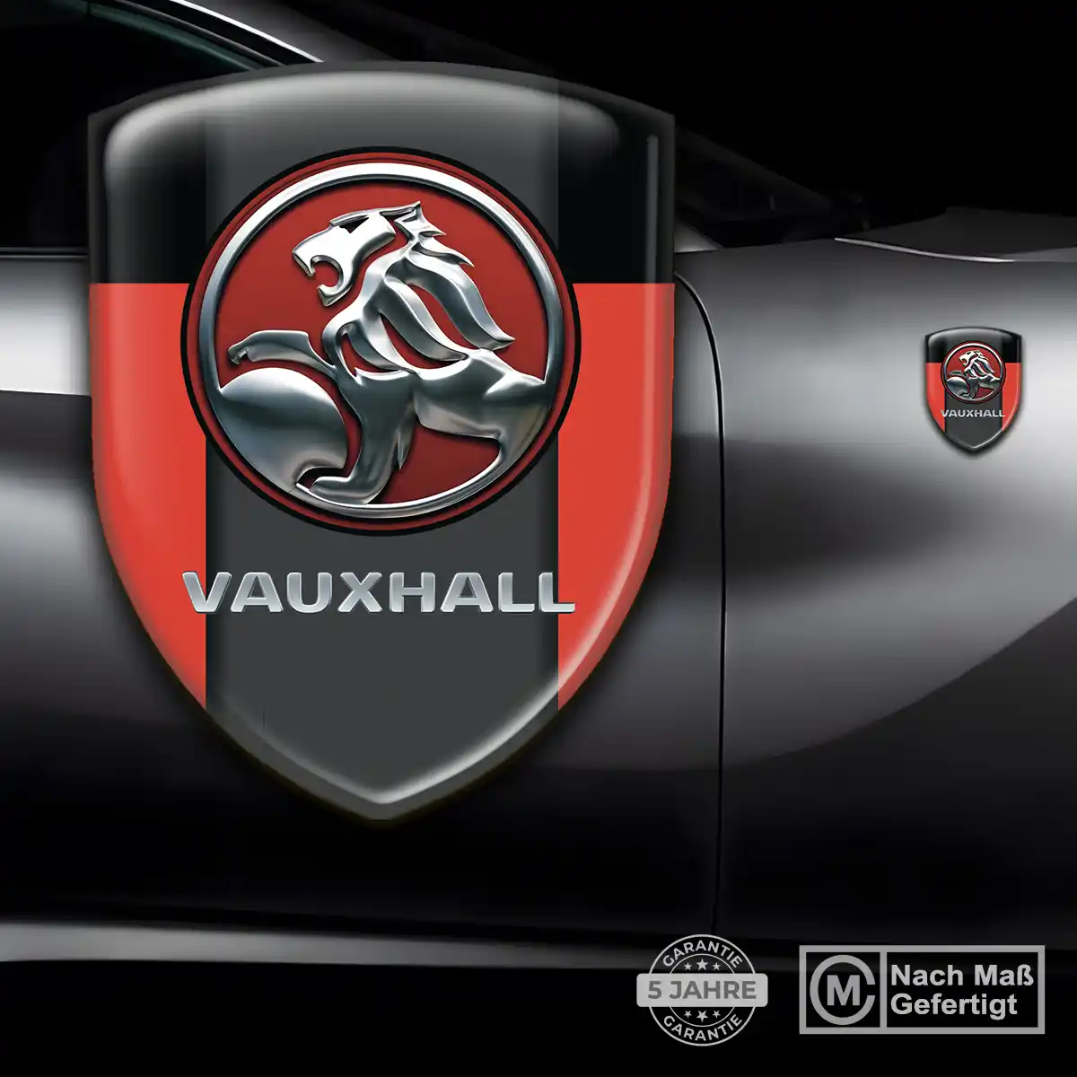 Vauxhall Aufkleber 3D Gel Silikon Auto Limitierte Auflage