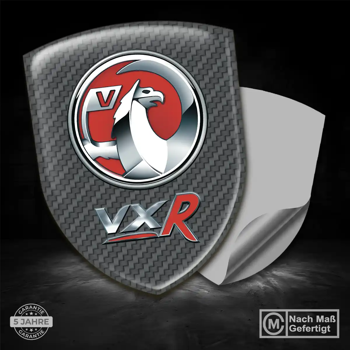 Vauxhall Aufkleber 3D Gel Silikon Auto Markenedition