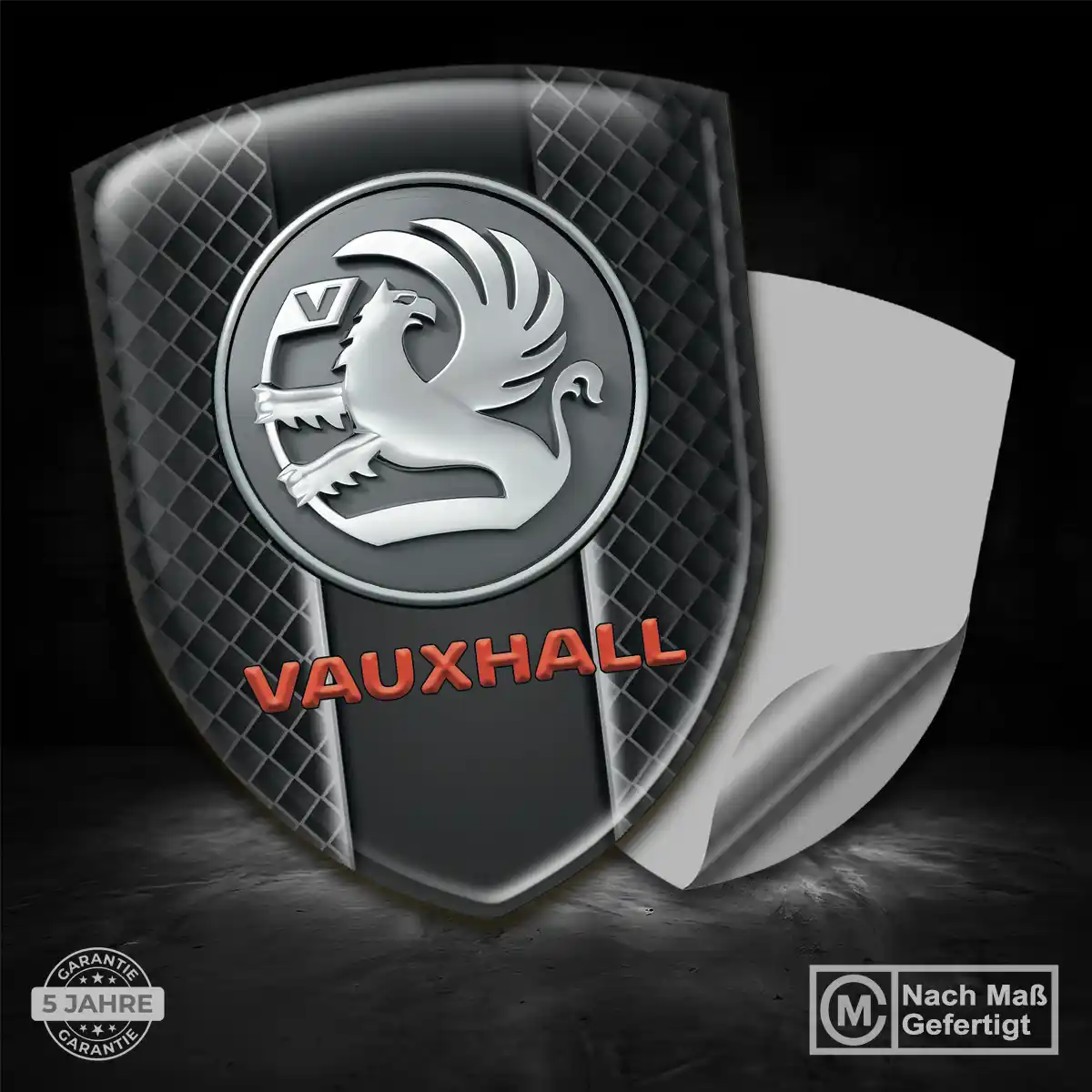 Vauxhall Aufkleber 3D Gel Silikon Auto Premiumqualität