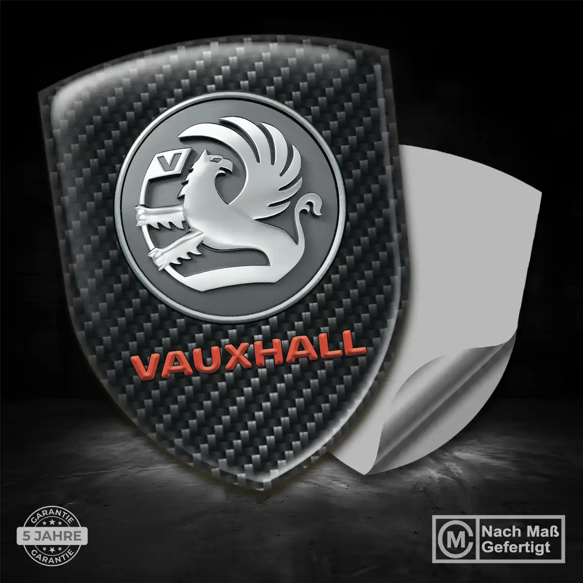 Vauxhall Aufkleber 3D Gel Silikon Auto Stilvolles Design