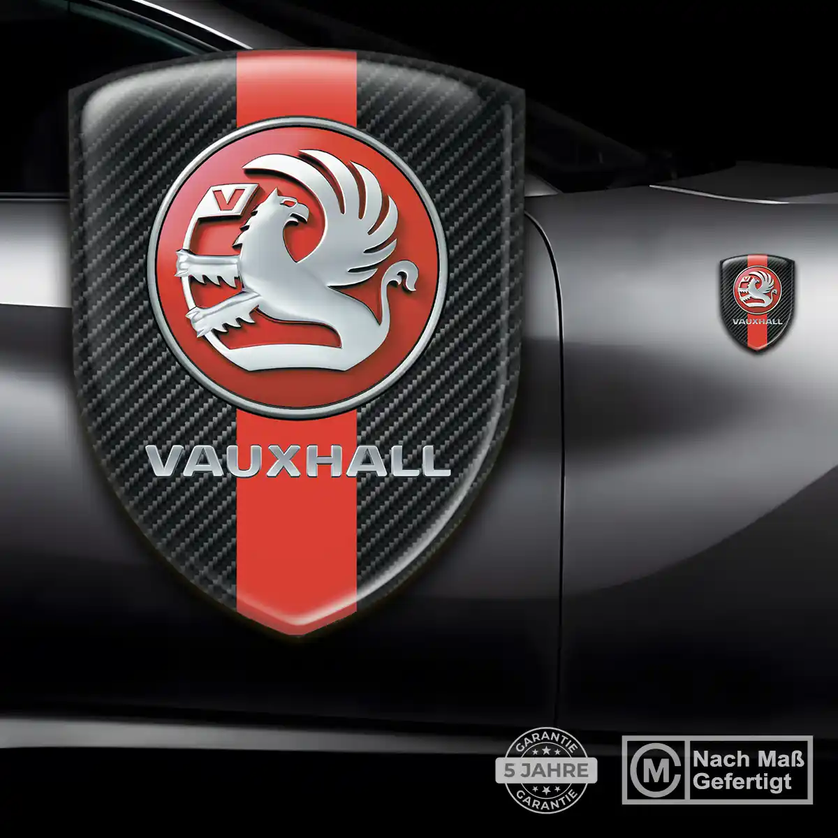 Vauxhall Aufkleber 3D Gel Silikon Auto Tuningfahrzeug