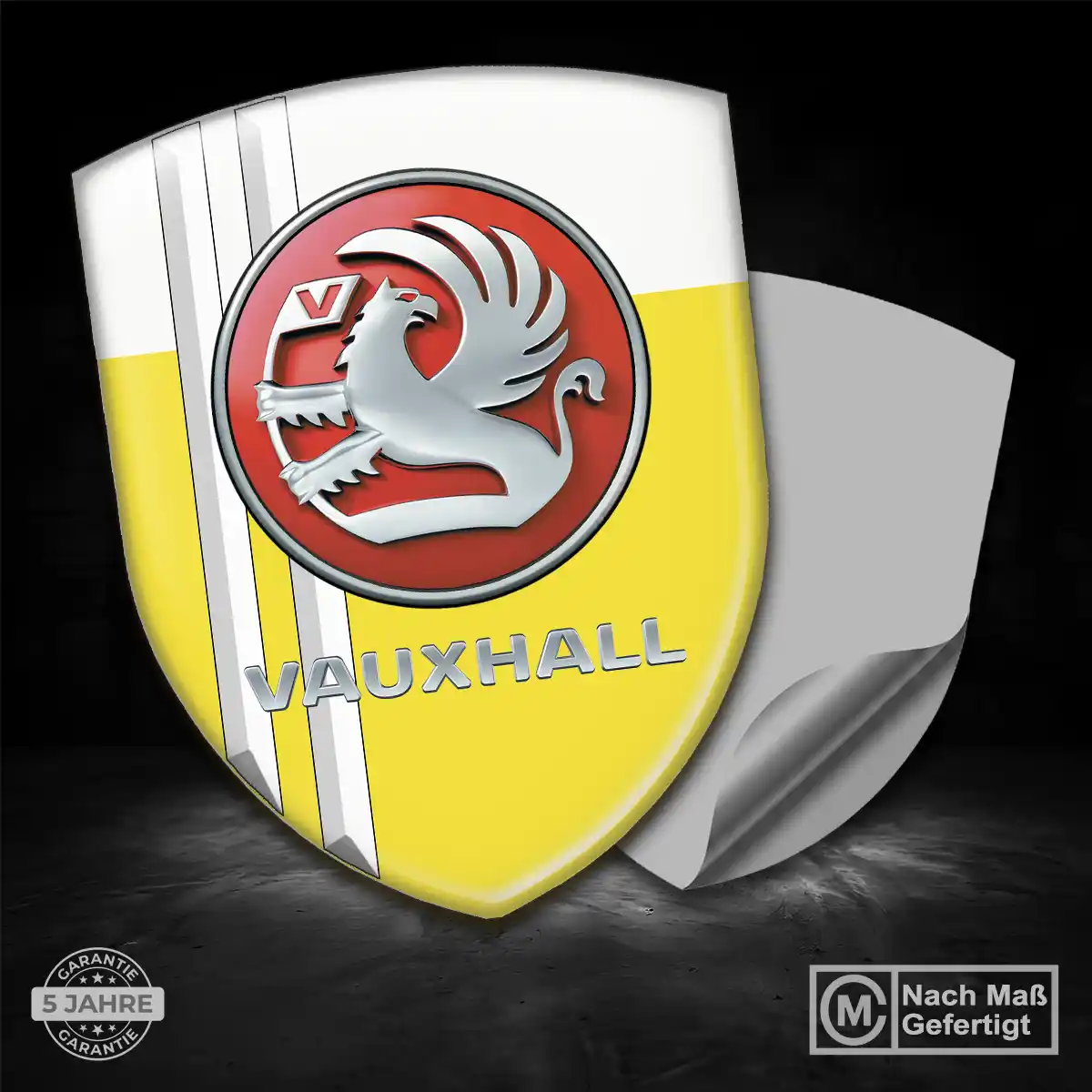 Vauxhall Aufkleber 3D Gel Silikon Luxus-Edition