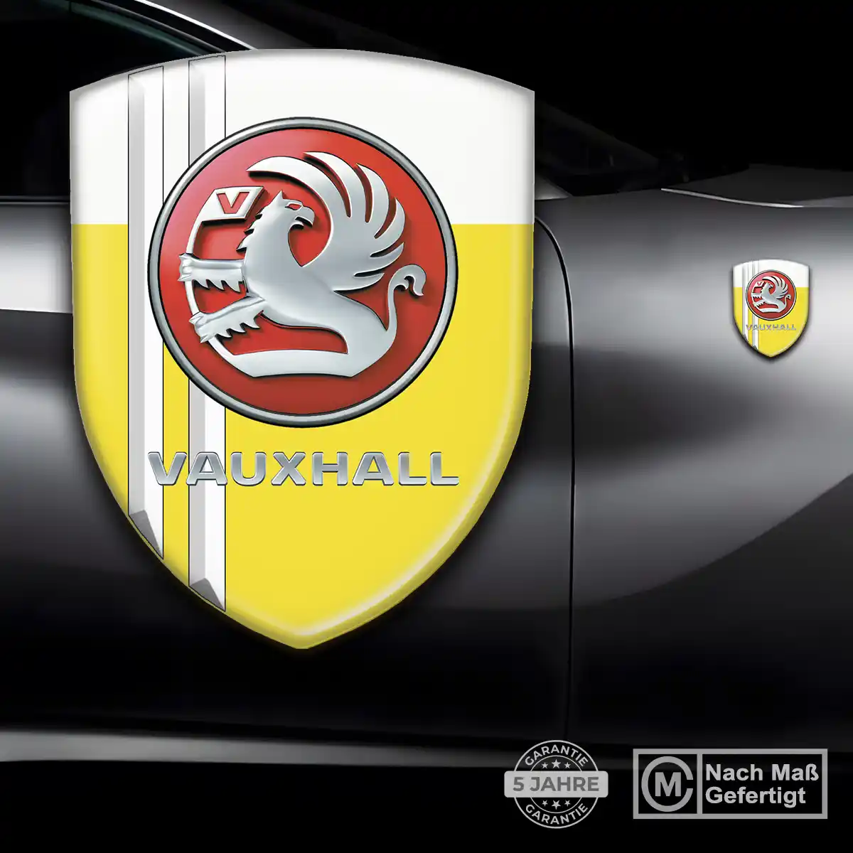 Vauxhall Aufkleber 3D Gel Silikon Luxus-Edition