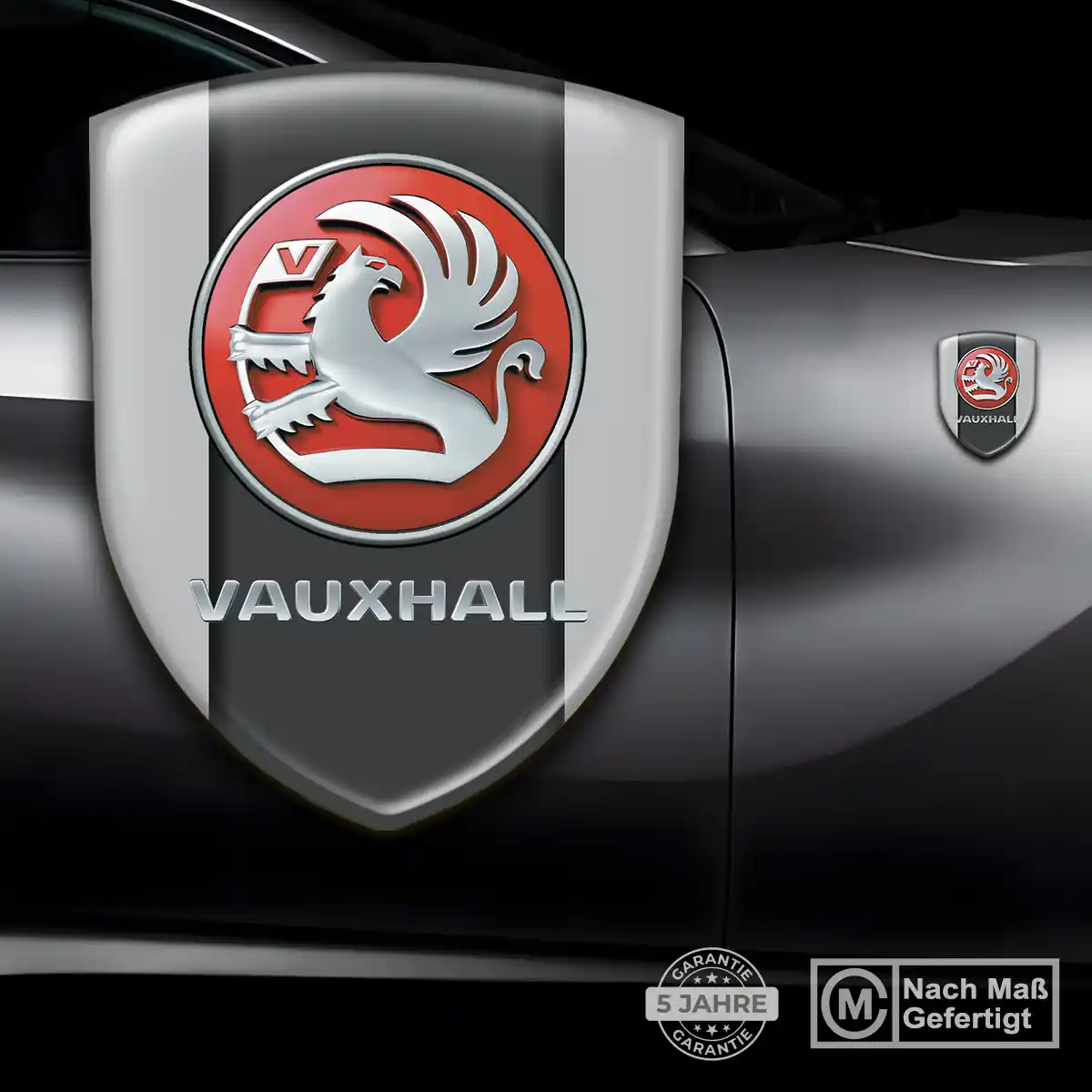 Vauxhall Aufkleber 3D Gel Silikon Markenedition