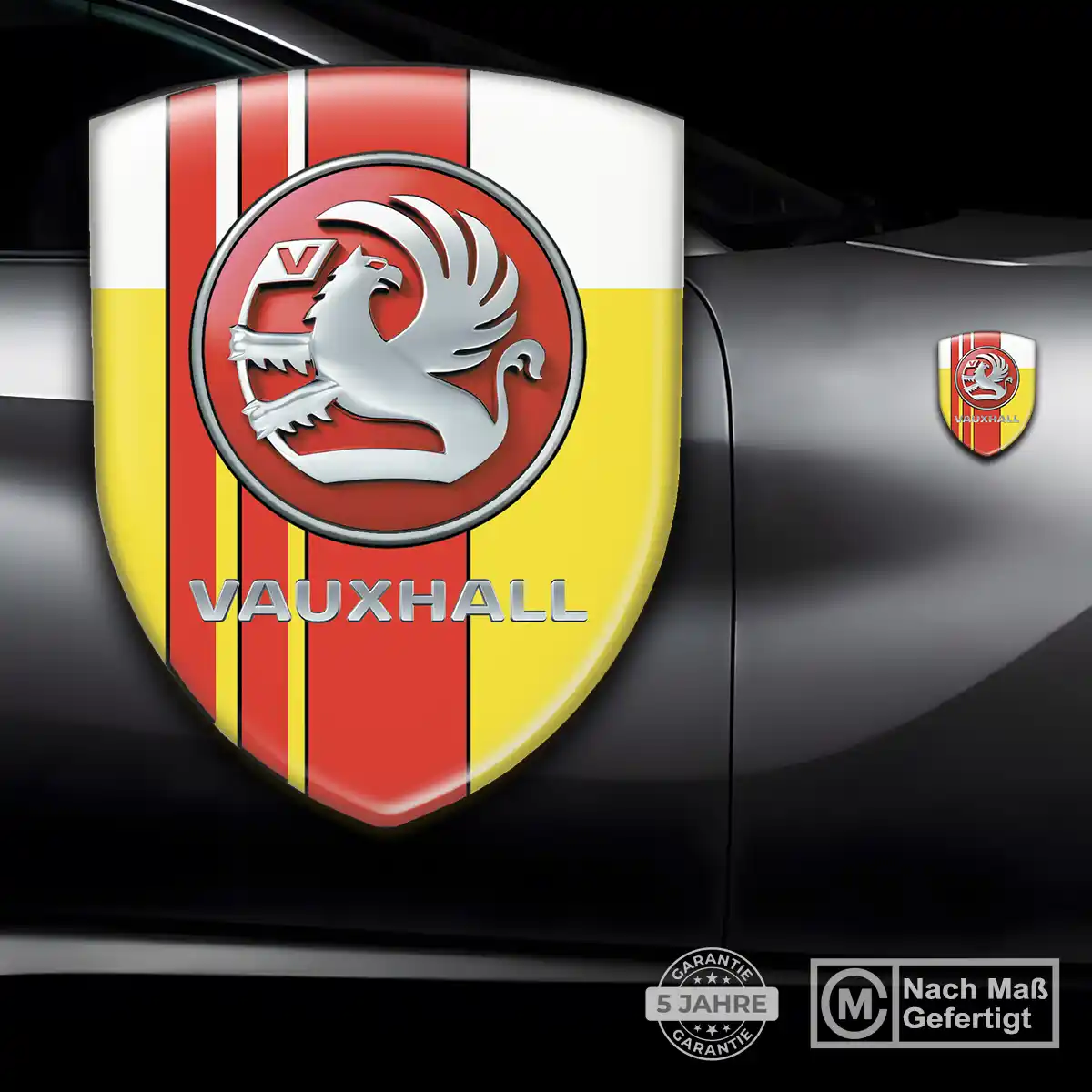 Vauxhall Aufkleber 3D Gel Silikon Modernes Design