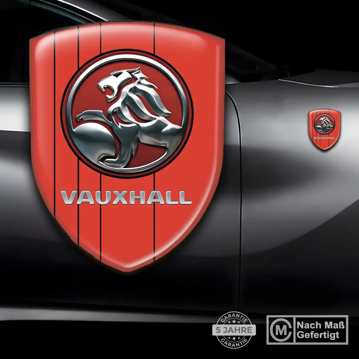 Vauxhall Aufkleber 3D Gel Silikon Premium-Edition