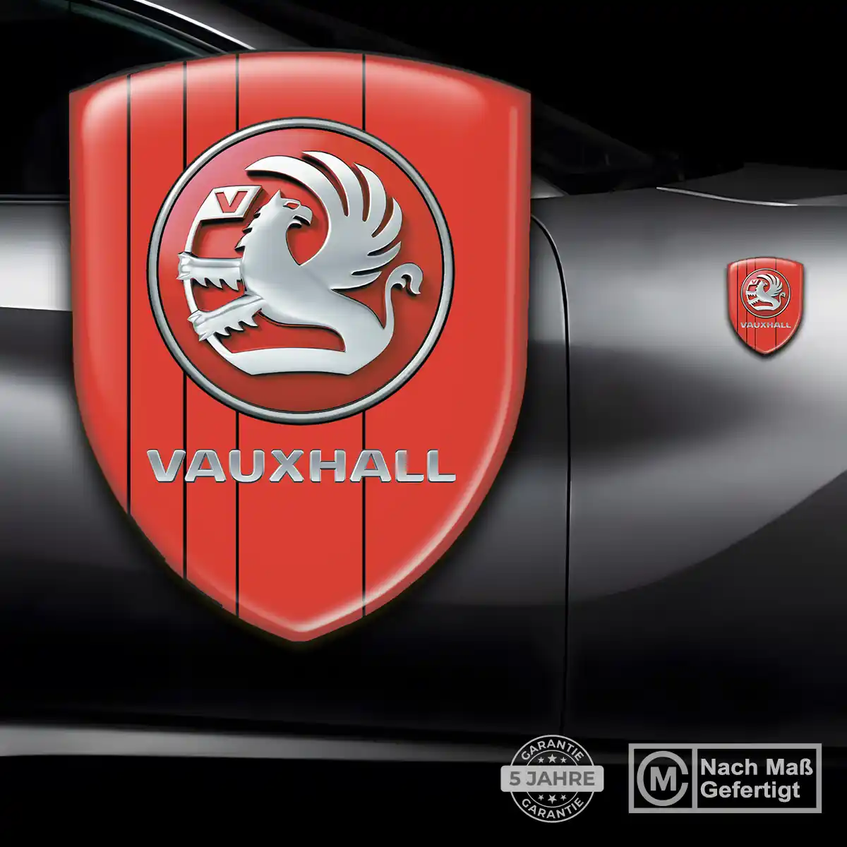 Vauxhall Aufkleber 3D Gel Silikon Tuningfahrzeug