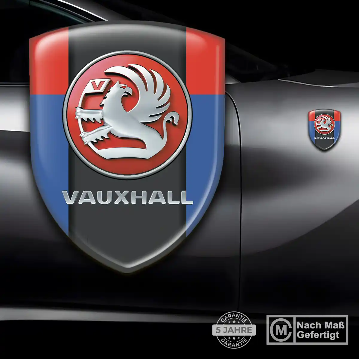 Vauxhall Aufkleber 3D Gel Wappen Auto Exterieurdesign