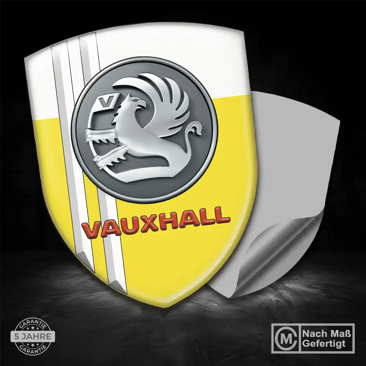 Vauxhall Aufkleber 3D Gel Wappen Auto Hochwertiges Harz