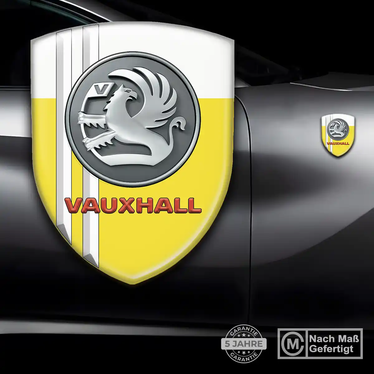 Vauxhall Aufkleber 3D Gel Wappen Auto Hochwertiges Harz