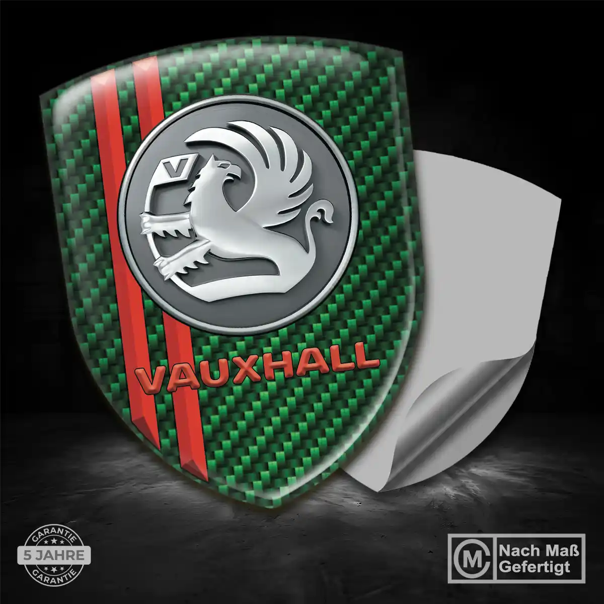 Vauxhall Aufkleber 3D Gel Wappen Auto Hohe Qualität