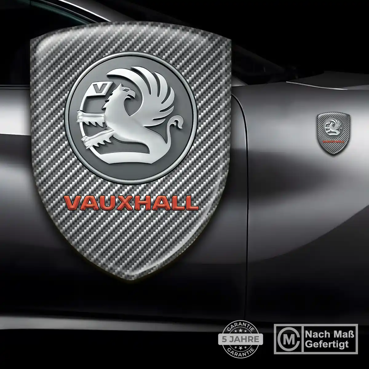 Vauxhall Aufkleber 3D Gel Wappen Auto Limitierte Auflage