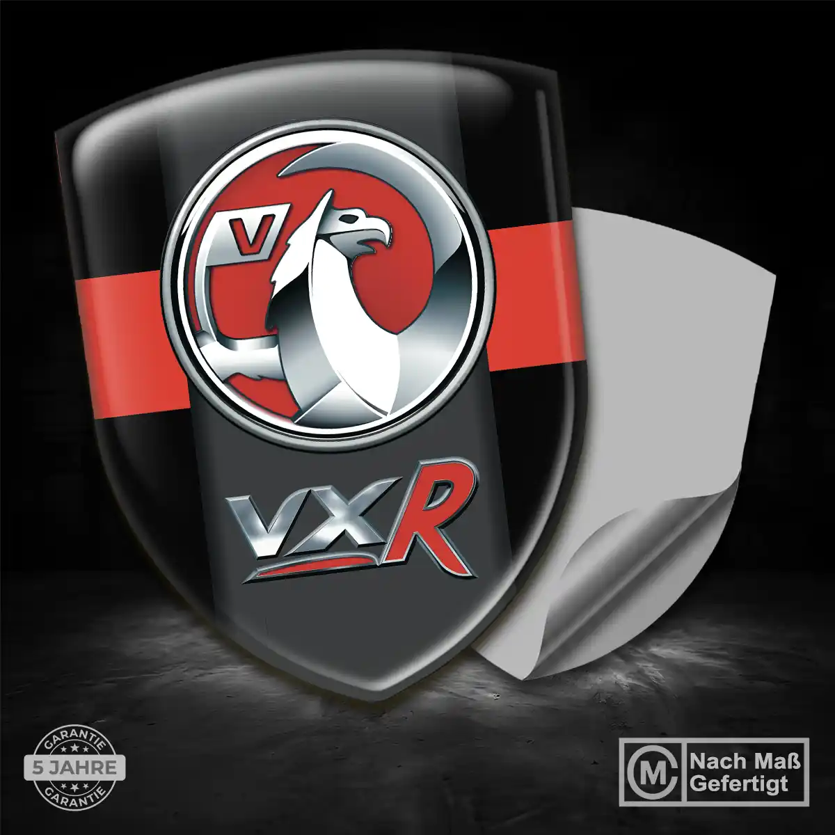 Vauxhall Aufkleber 3D Gel Wappen Auto Luxus-Edition