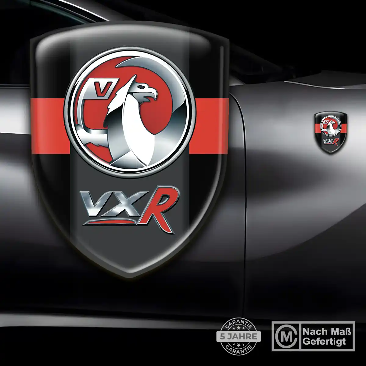 Vauxhall Aufkleber 3D Gel Wappen Auto Luxus-Edition