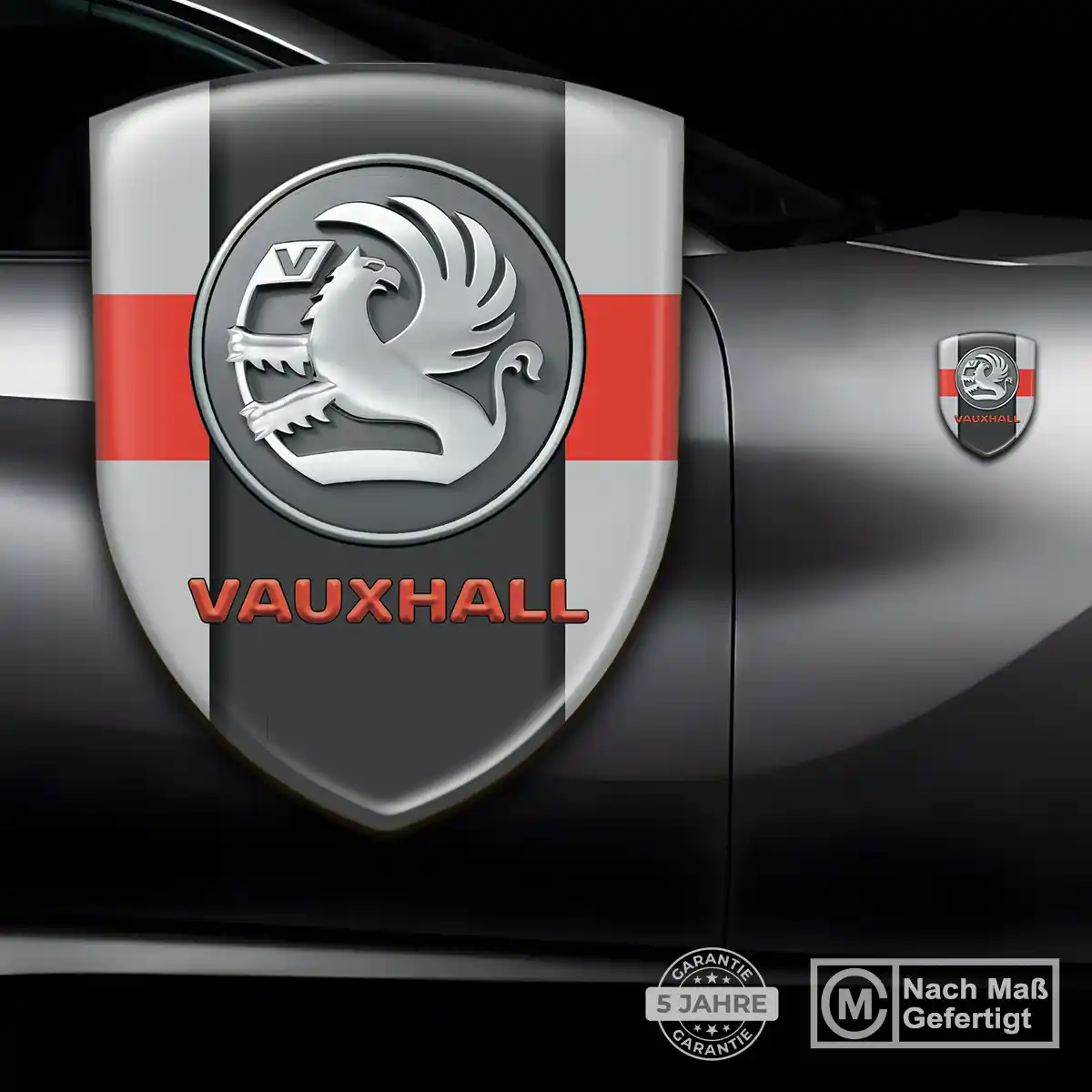 Vauxhall Aufkleber 3D Gel Wappen Auto Markenedition