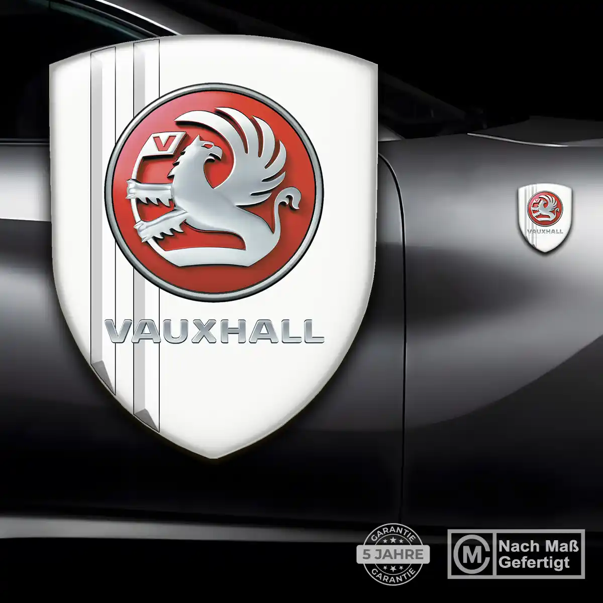 Vauxhall Aufkleber 3D Gel Wappen Auto Premium-Edition