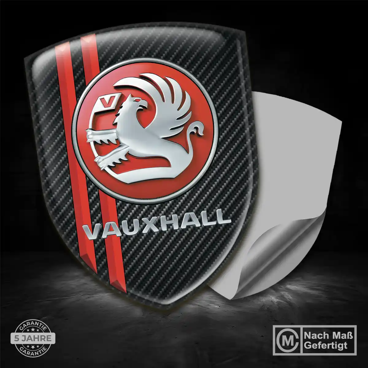 Vauxhall Aufkleber 3D Gel Wappen Auto Stilvolles Design