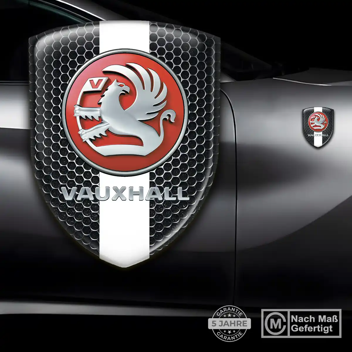 Vauxhall Aufkleber 3D Gel Wappen Auto Tuningfahrzeug