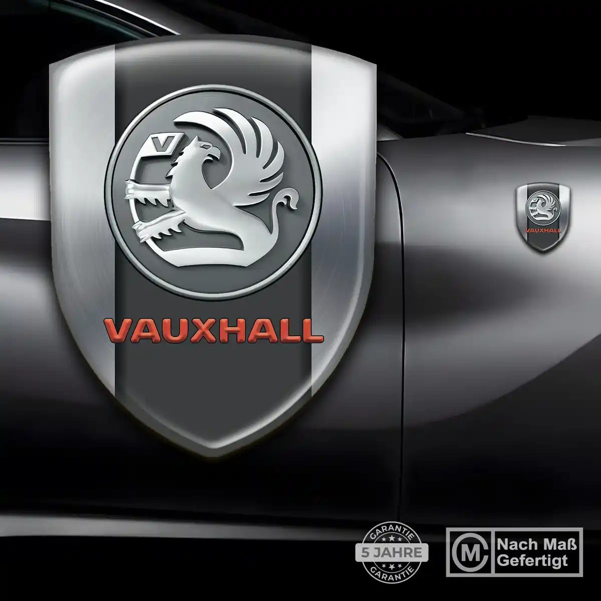Vauxhall Aufkleber 3D Gel Wappen Elegantes Design