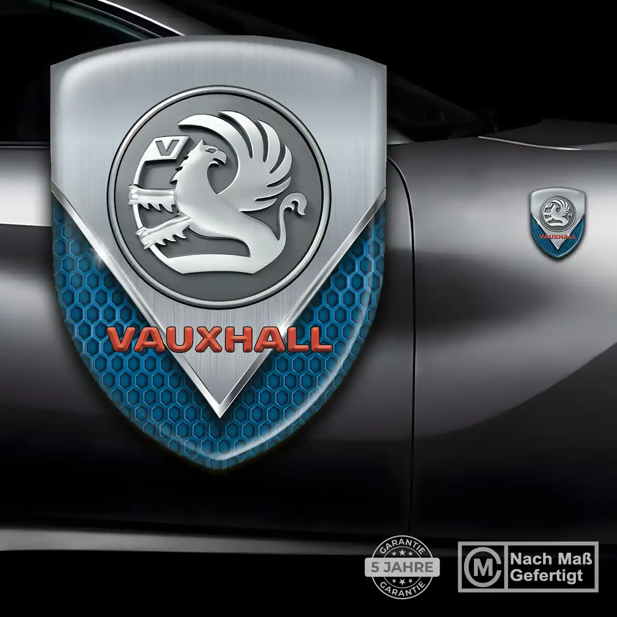 Vauxhall Aufkleber 3D Gel Wappen Exterieurdesign