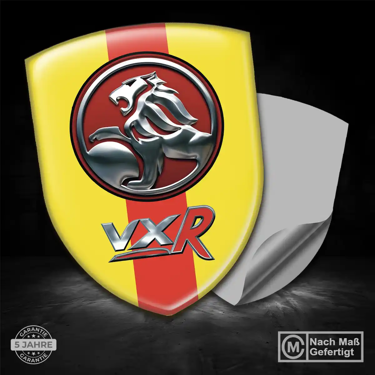 Vauxhall Aufkleber 3D Gel Wappen Hochwertiges Harz