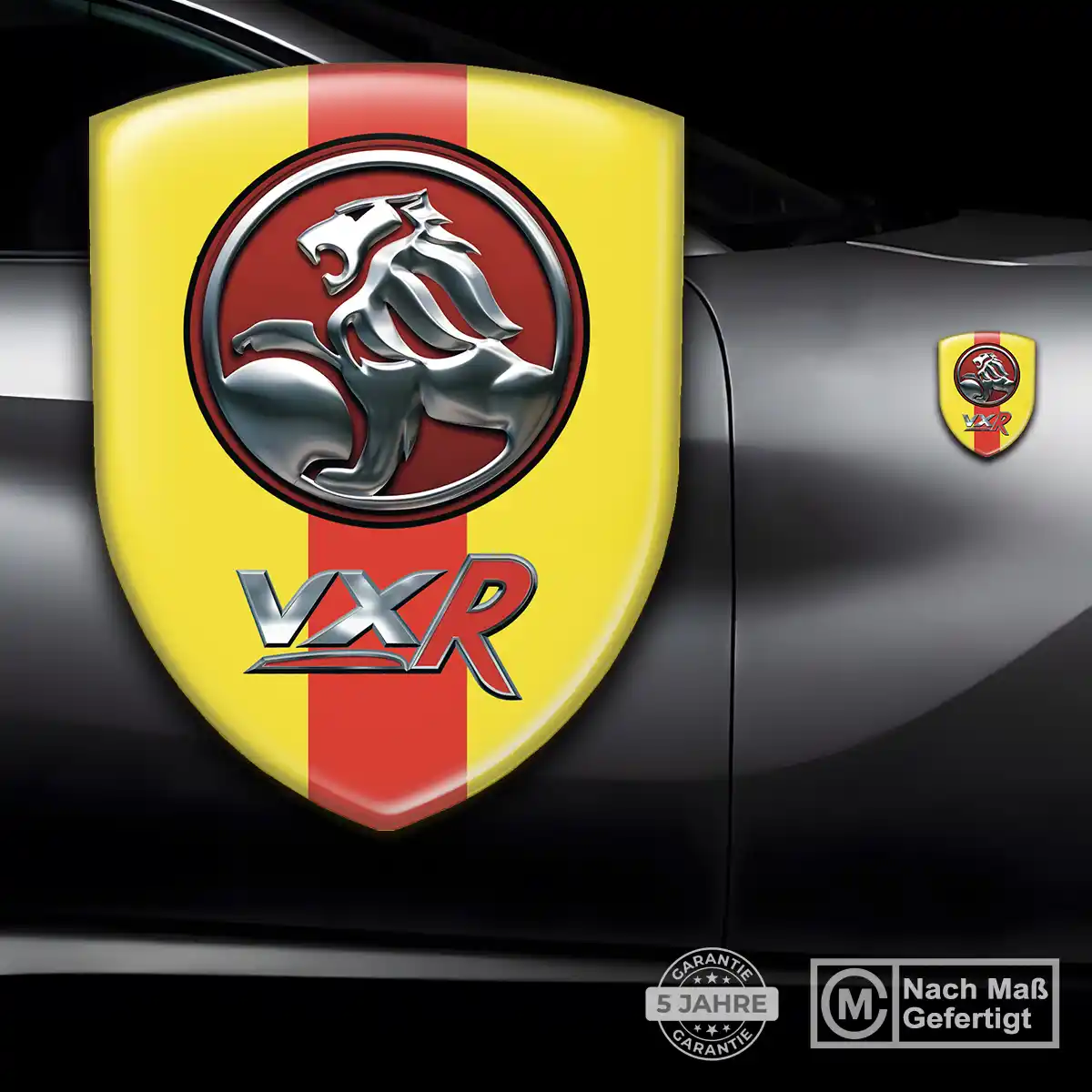 Vauxhall Aufkleber 3D Gel Wappen Hochwertiges Harz
