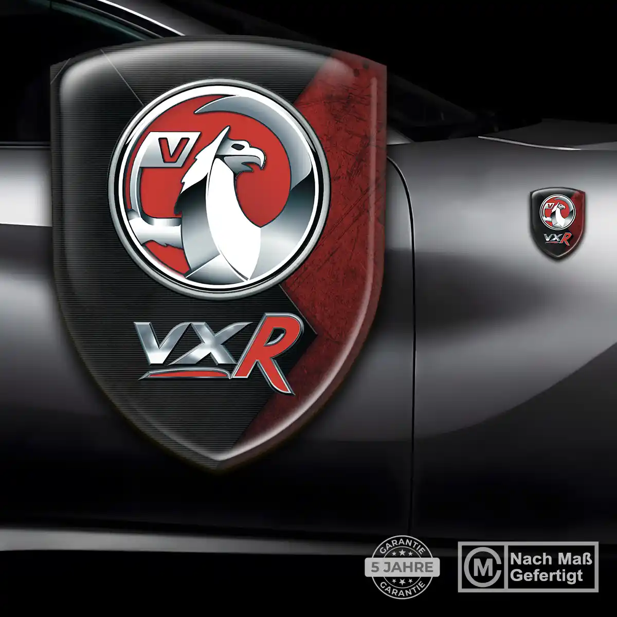 Vauxhall Aufkleber 3D Gel Wappen Limitierte Auflage