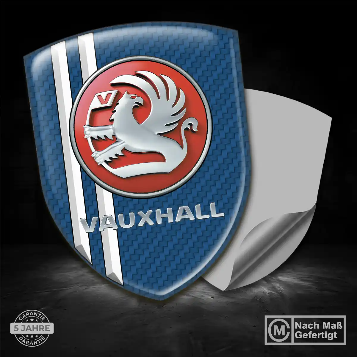 Vauxhall Aufkleber 3D Gel Wappen Tuningfahrzeug