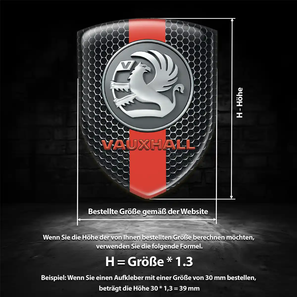 Vauxhall Aufkleber Auto Interieurdesign