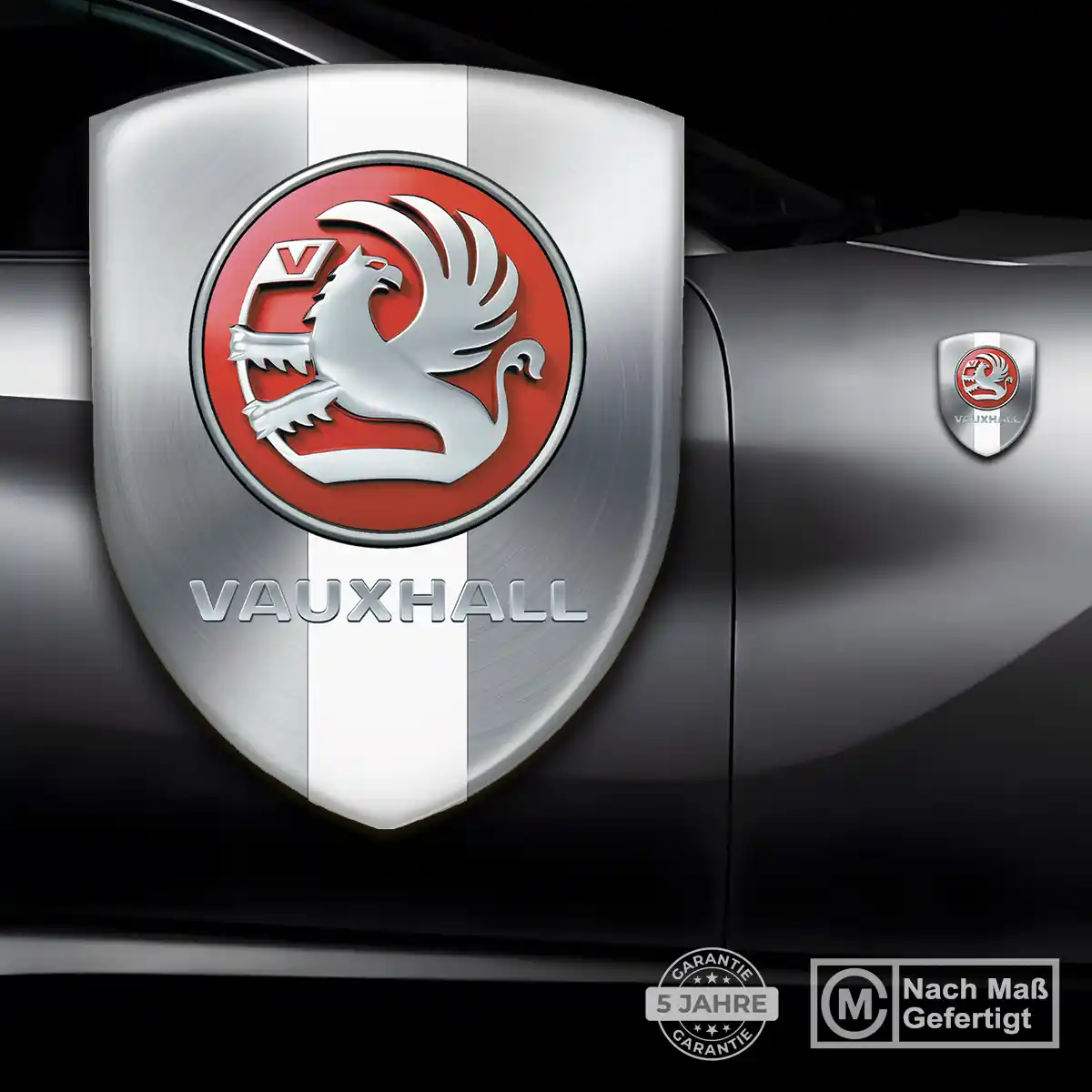 Vauxhall Aufkleber Edles Design