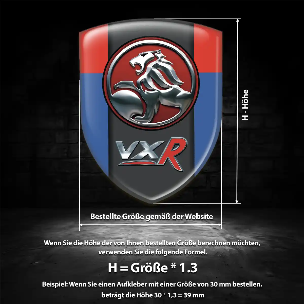 Vauxhall Aufkleber Emblem Auto Exterieurdesign