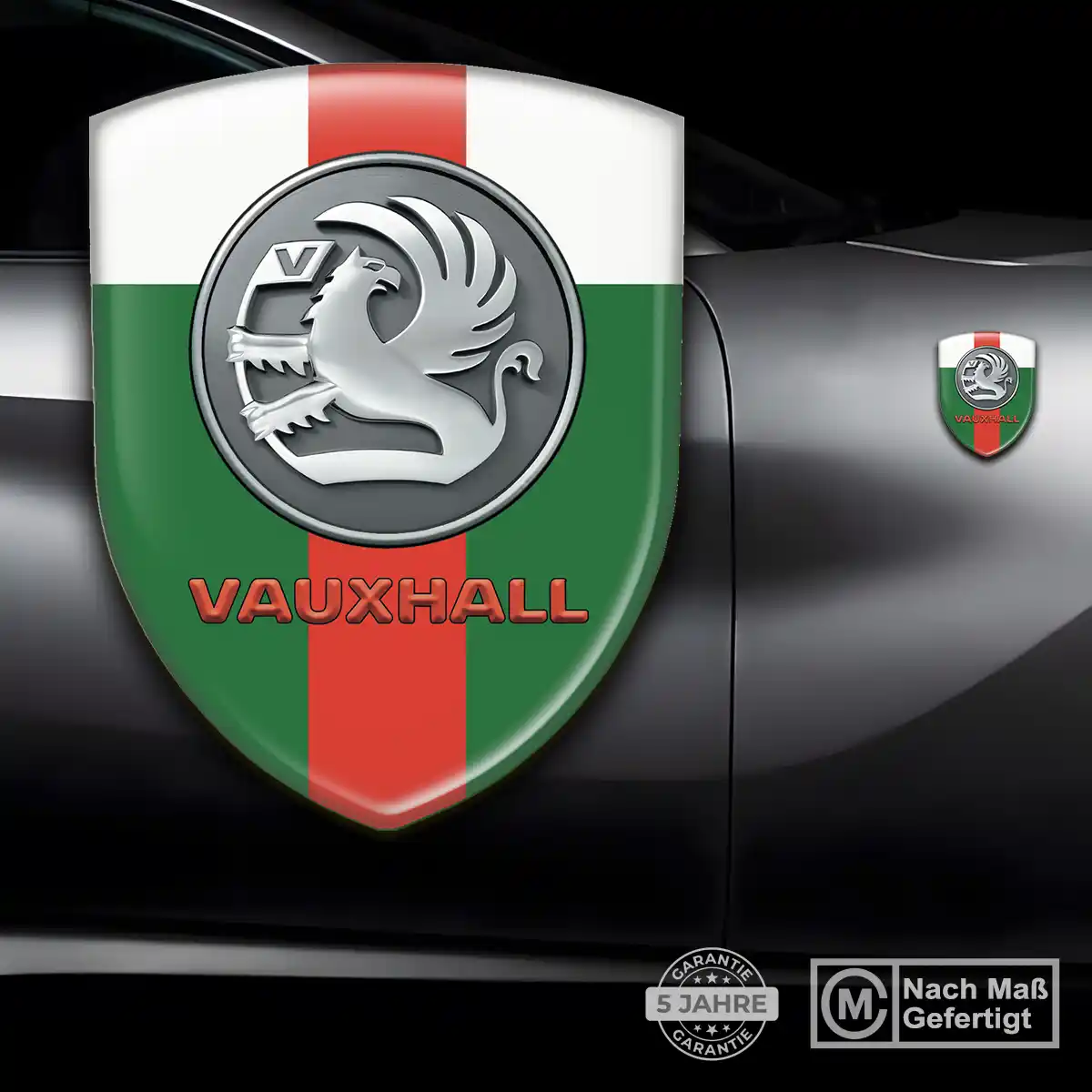 Vauxhall Aufkleber Emblem Edles Design