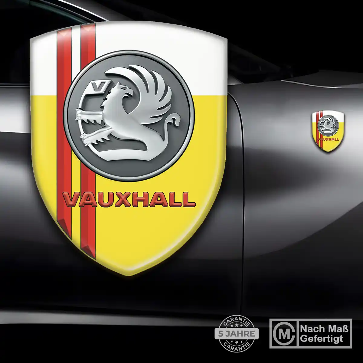 Vauxhall Aufkleber Emblem Hochwertiges Harz