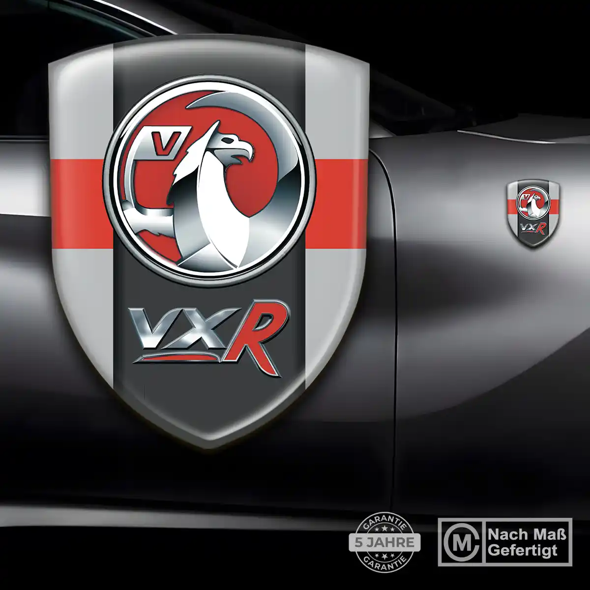 Vauxhall Aufkleber Emblem Tuningfahrzeug