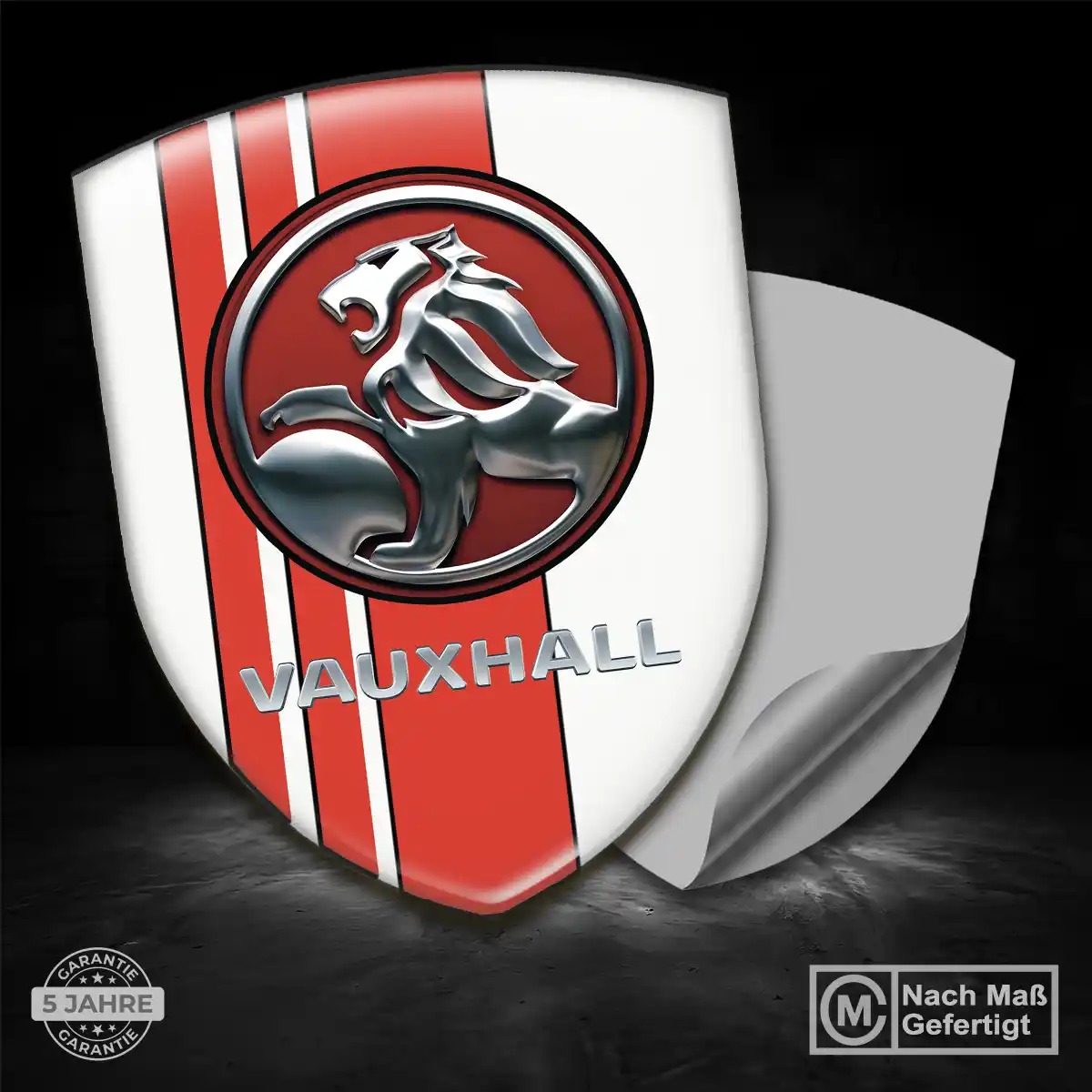 Vauxhall Aufkleber Emblem Wappen Auto Limitierte Auflage