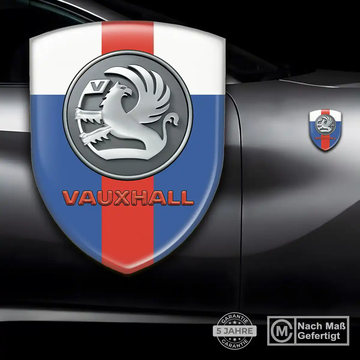 Vauxhall Aufkleber Emblem Wappen Modernes Design